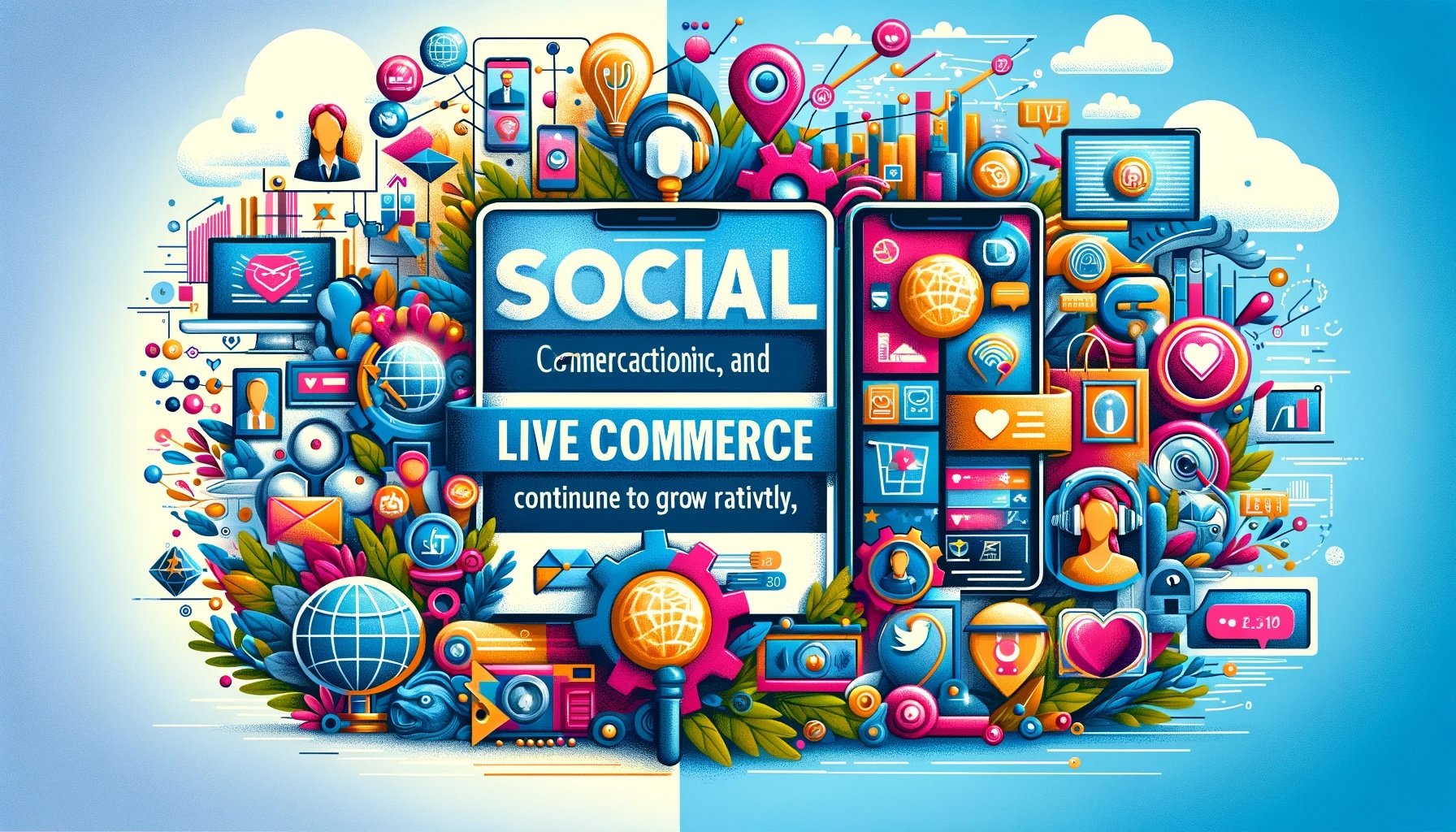 1. Il Social Commerce e il Live Commerce continueranno a svilupparsi a passi da gigante