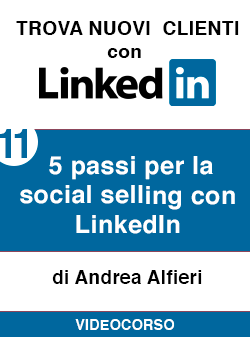 11 5 passi per social selling Linkedin
