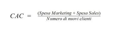 Calcolo CAC