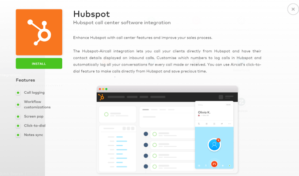 Integrazione in HubSpot Click