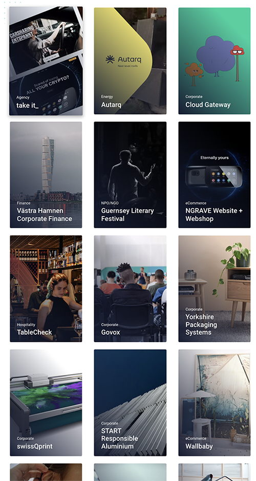 Case History Storyblock CMS headless