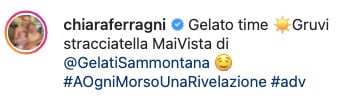 ad chiara ferragni post