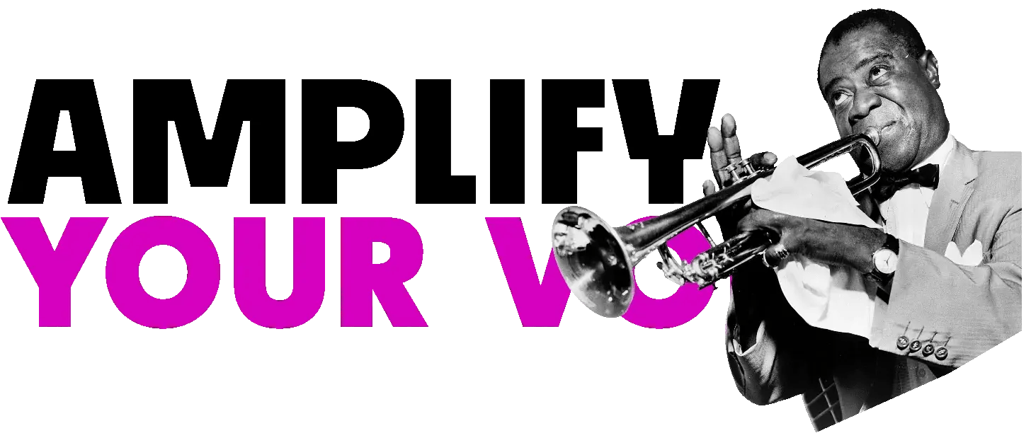 Louis Armstrong che suona la tromba