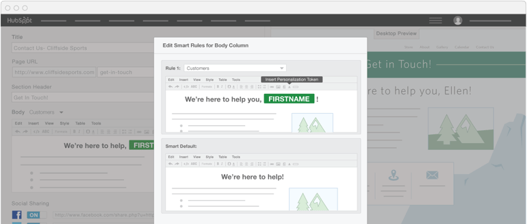 hubspot VS wordpress - pagine sito web