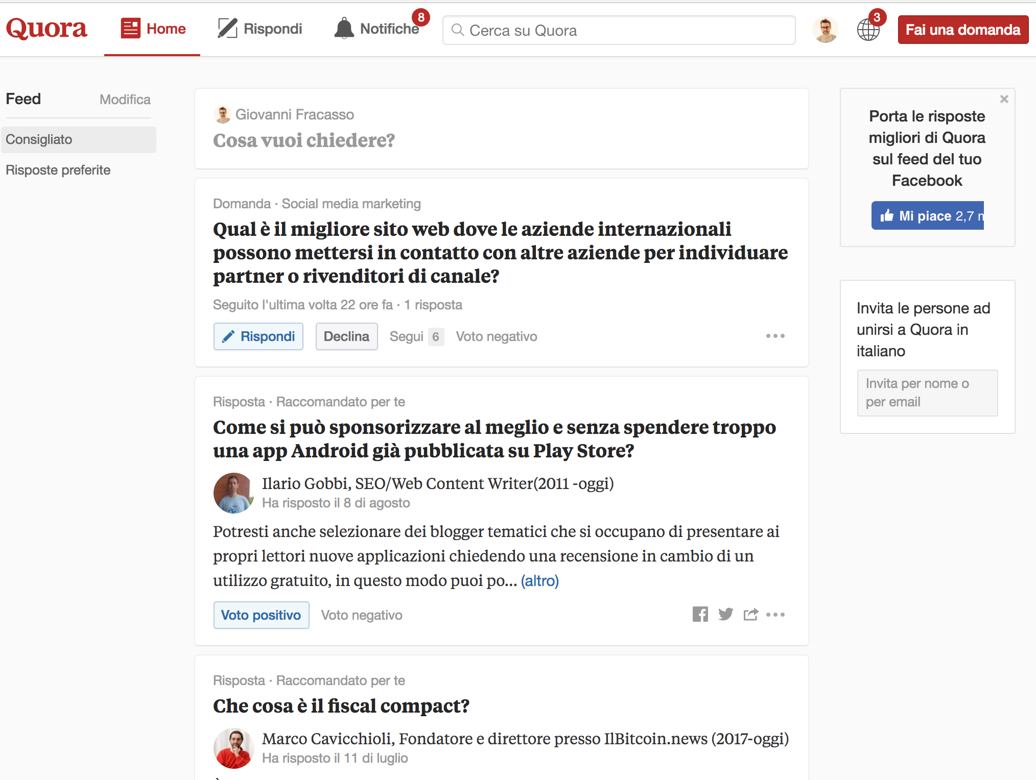 Incontri Quora