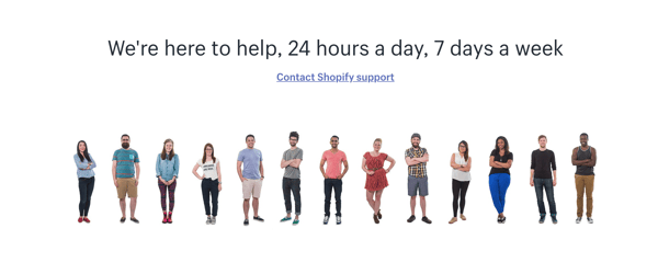 shopify help center