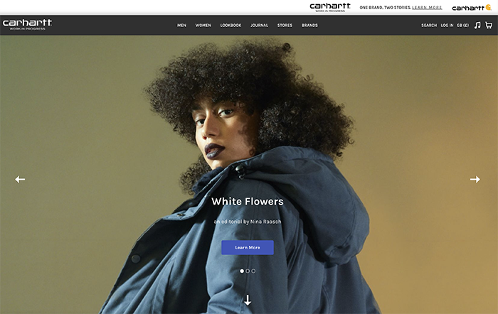 carhartt-wip.com  realizzato con shopify plus