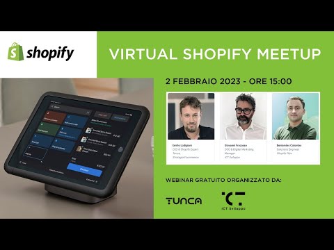 Shopify Meetup Febbraio 2023 | By ICT Sviluppo & Tunca