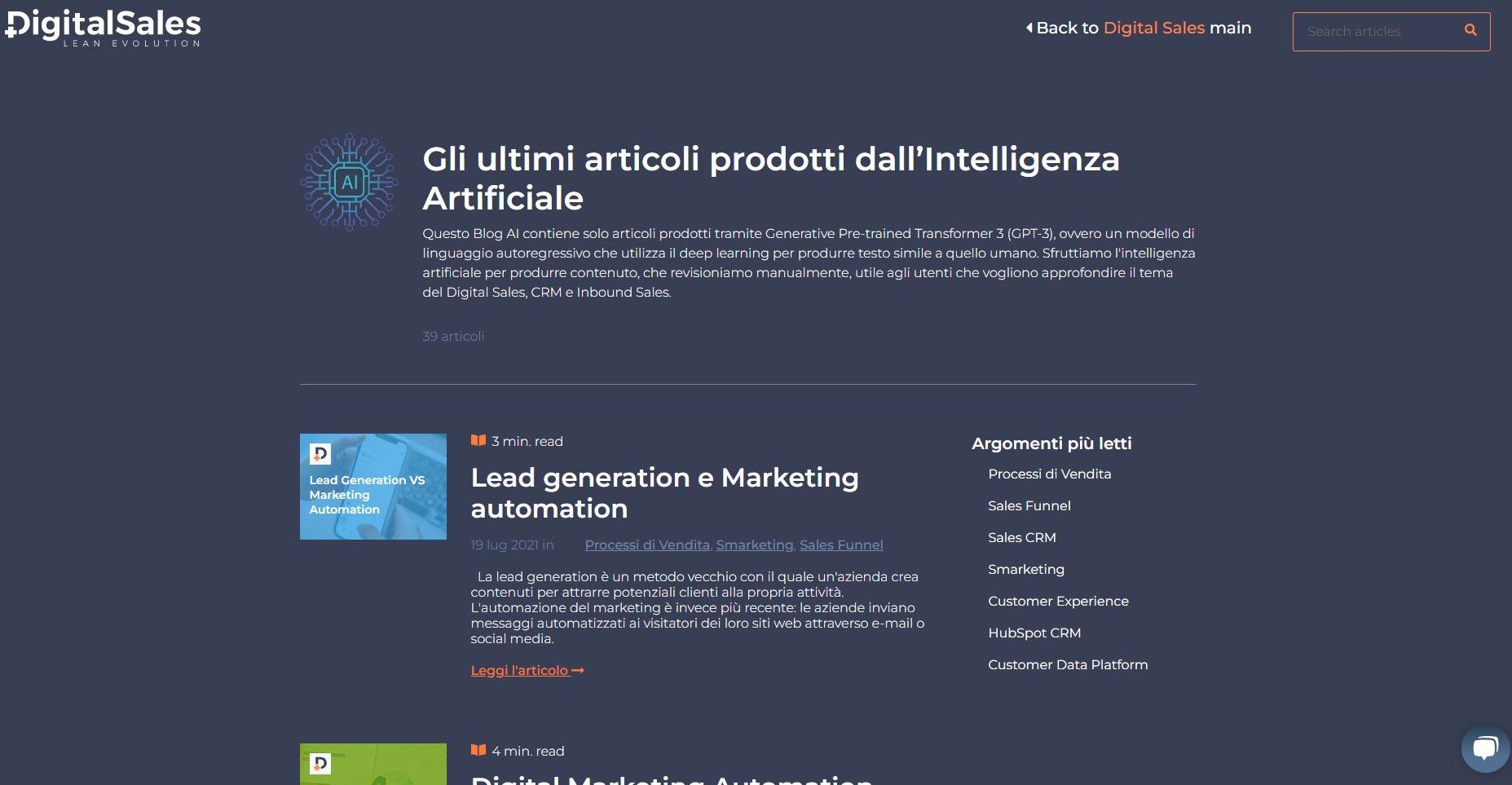 digitalsales blog sito