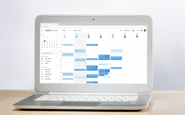 google calendar gsuite aziende