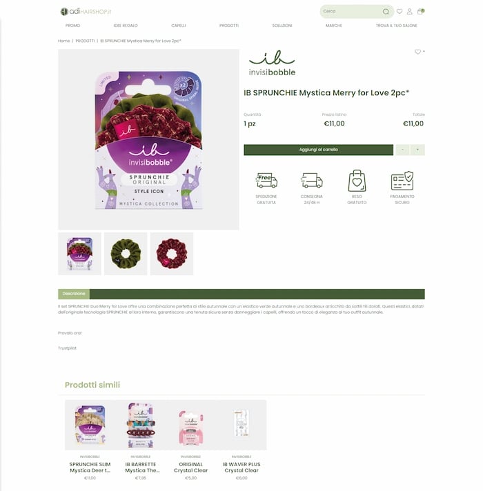 adihairshop-product-page