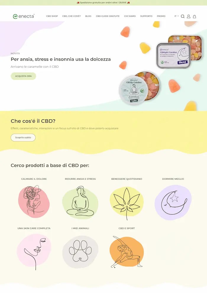 enecta homepage