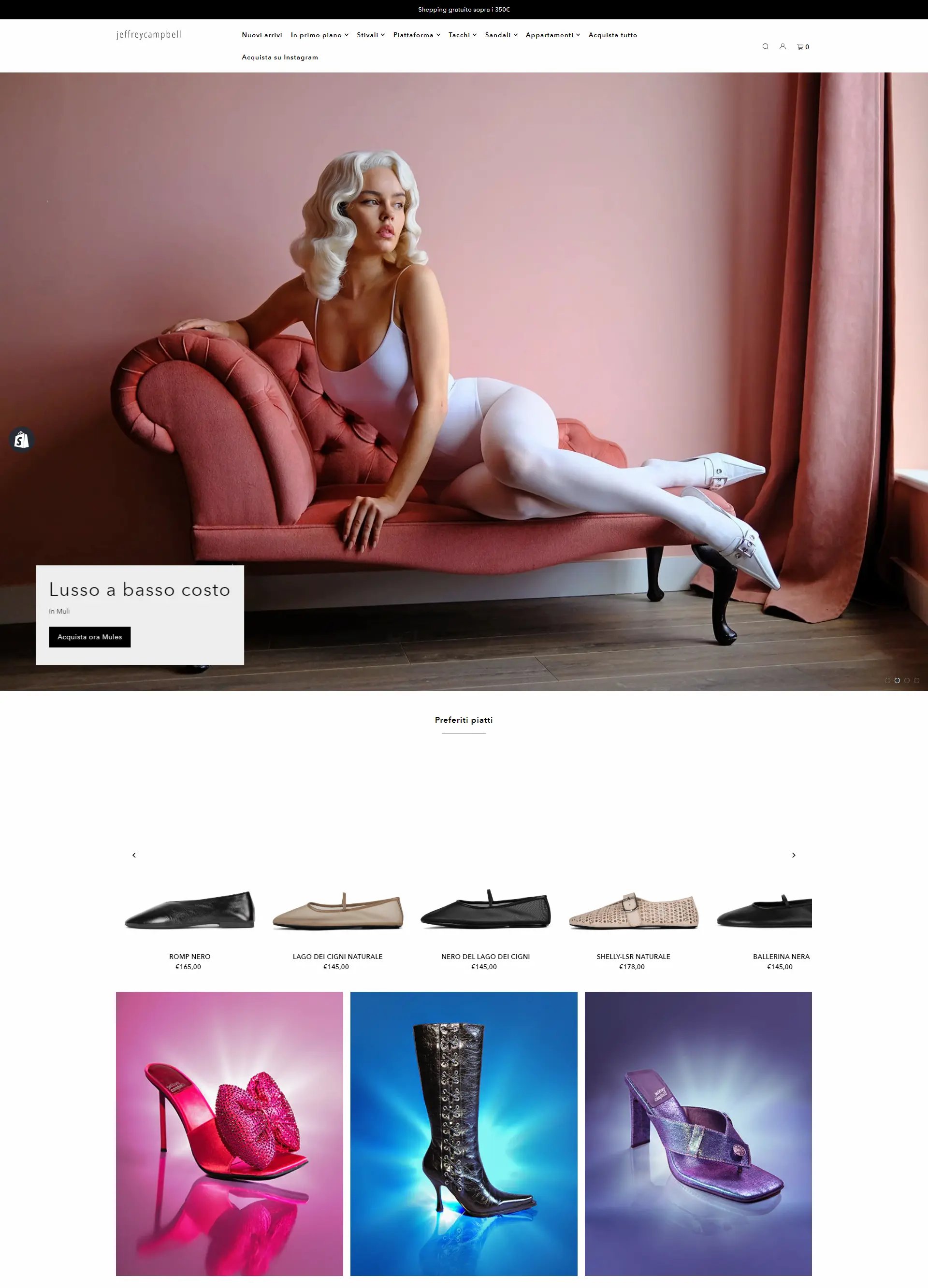 jeffreycampbellshoes homepage