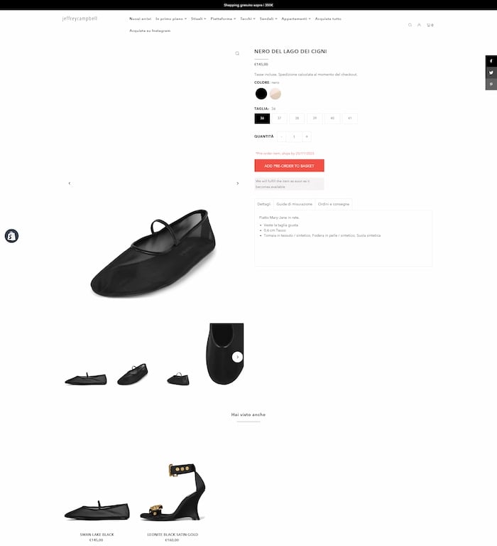 jeffreycampbellshoes pagina prodotto