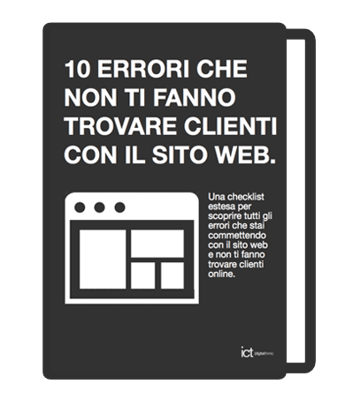 10 errori sito web che non ti fanno trovare clienti online ebook gratis