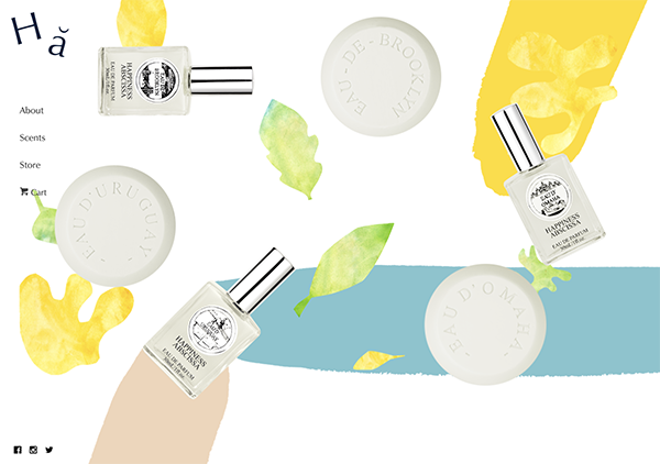 migliori ecommerce shopify 04: Happiness Abscissa