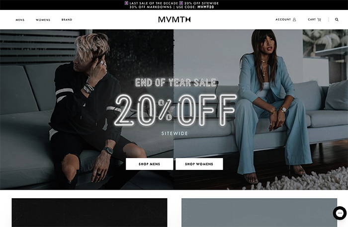 mvmtwatches.com - sico con Shopify plus