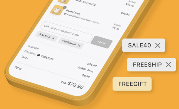 shopify discont app