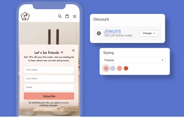 shopify form