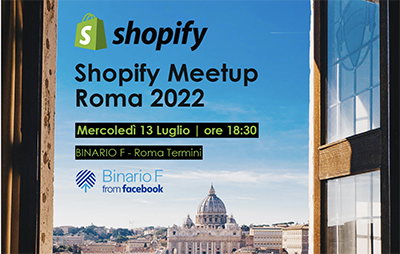 shopify meeetup roma 2022 sidebar