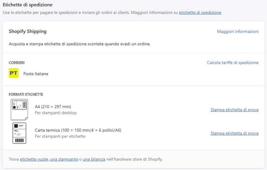 shopify shipping overview