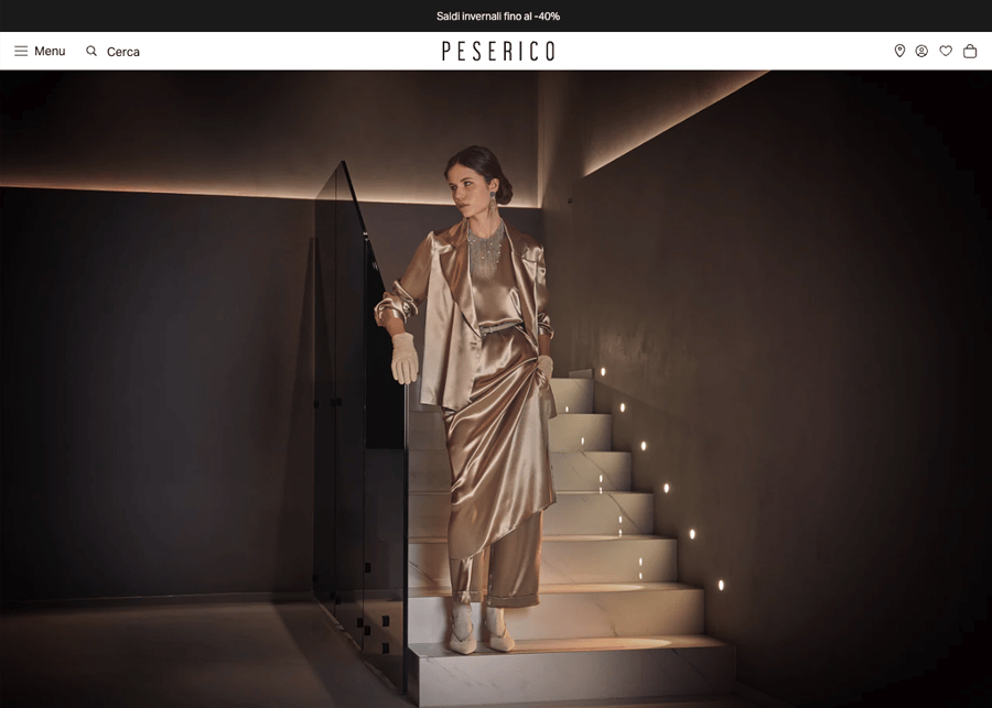 Case study cliente Peserico