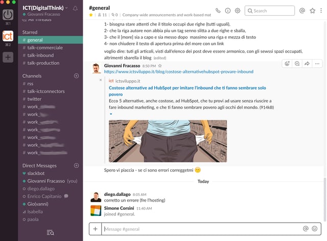 slack screen ictsviluppo slack screen ictsviluppo