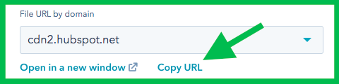 url copia hubspot