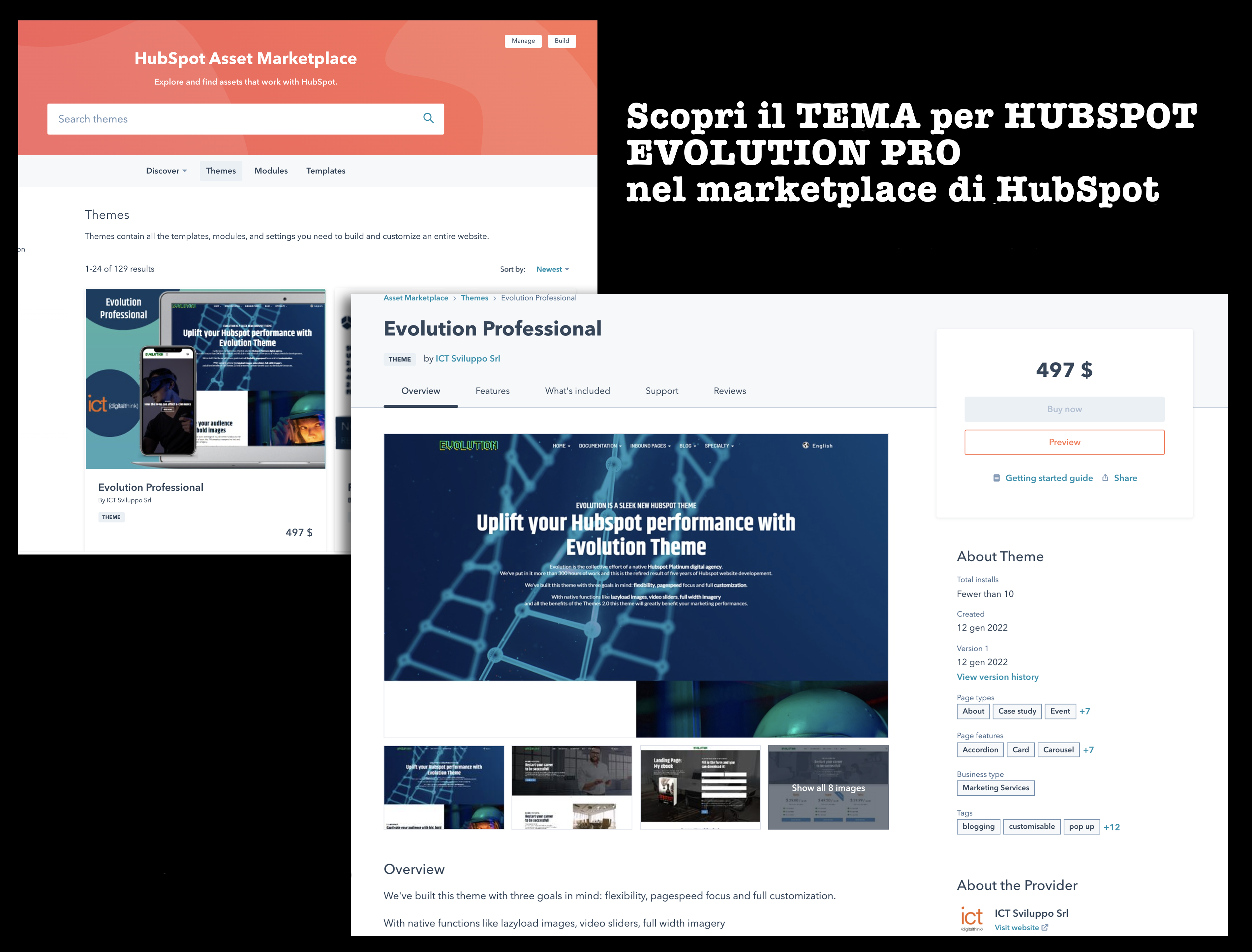 evolution pro hubspot cms